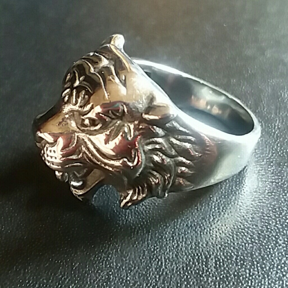 🇺🇸Stainless Steel Tiger's Head Ring